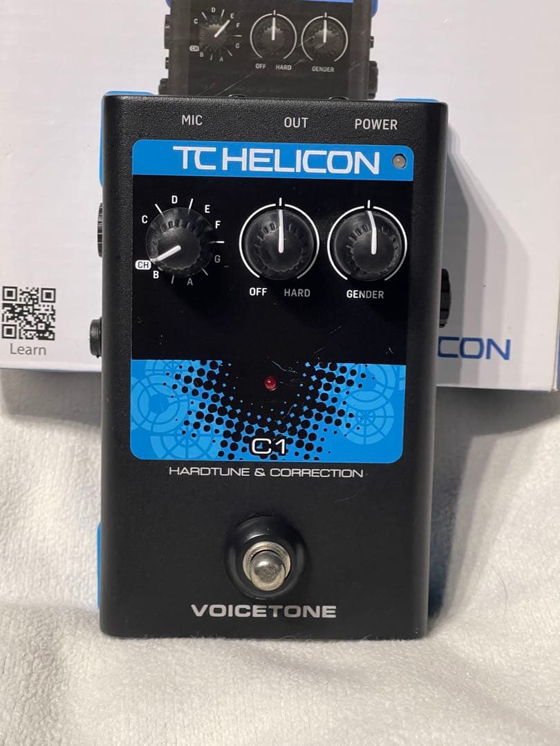 TC HELICON Voicetone C1 ボーカルエフェクター