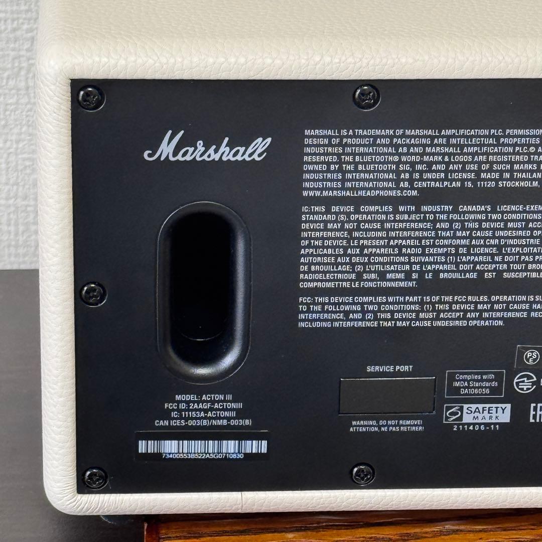 Marshall Action III Bluetoothスピーカー 正規品