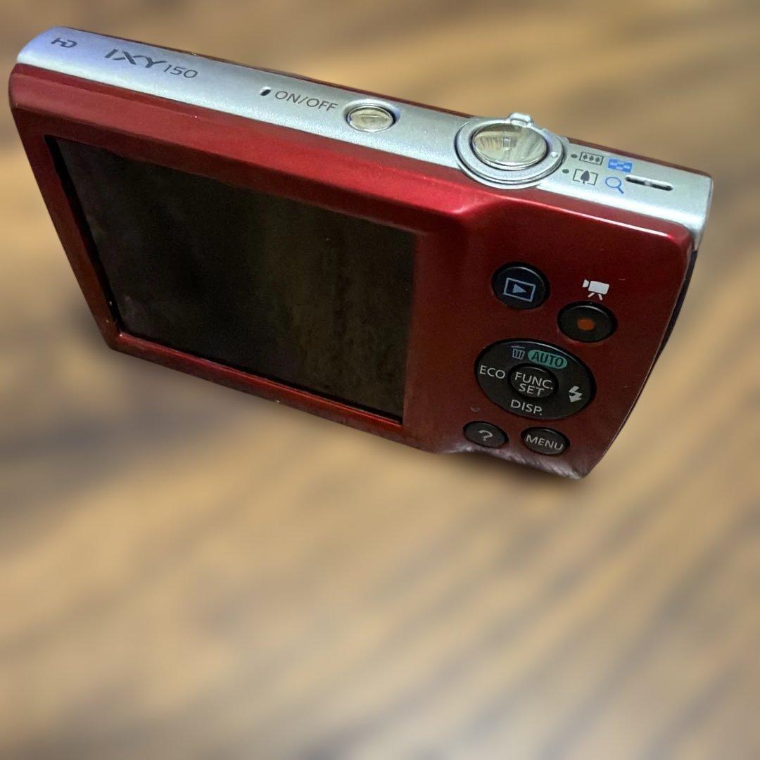 ✨️SDカード付✨️美品 canon IXY150 レッド デジタルカメラ 付属品付