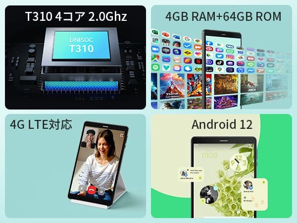 タブレット 本体 android pc fpad2a simフリー