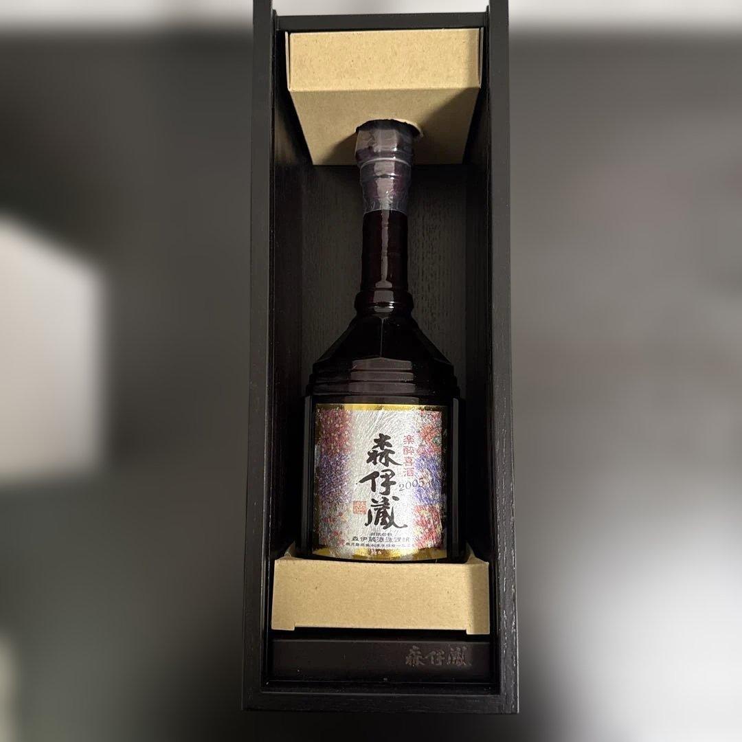 森伊蔵 木箱入り 焼酎　楽酔喜酒　2005