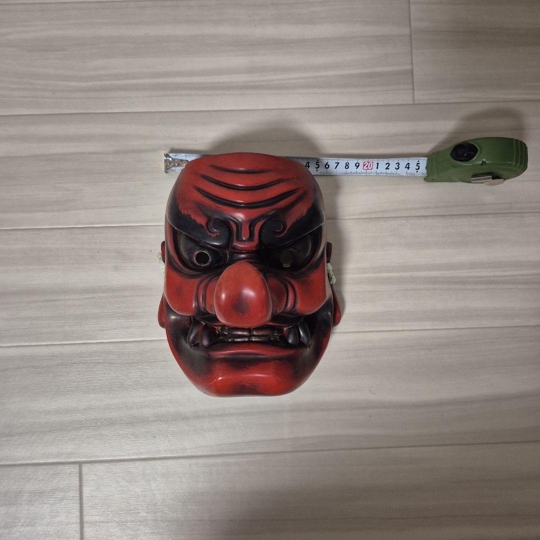 能面　天狗　鬼　レトロ
