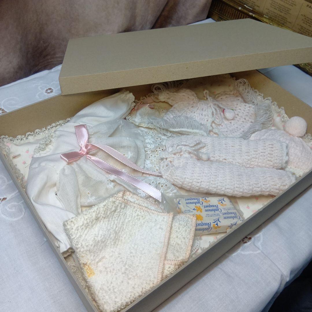 ♥ピンクの可愛いヴィンテージ ベビードールお洋服 プレゼンテーションBOX♥