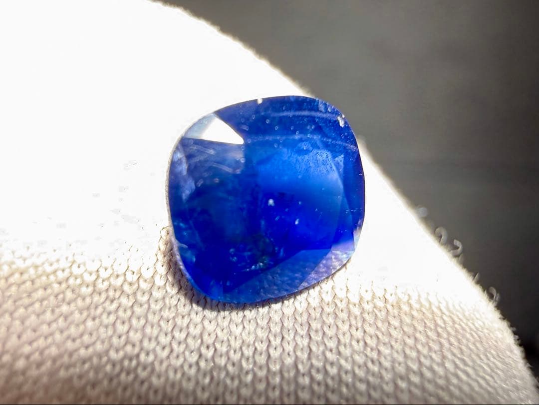 【ビルマ産】非加熱コーンフラワーブルーサファイア　GIA鑑 1.46ct