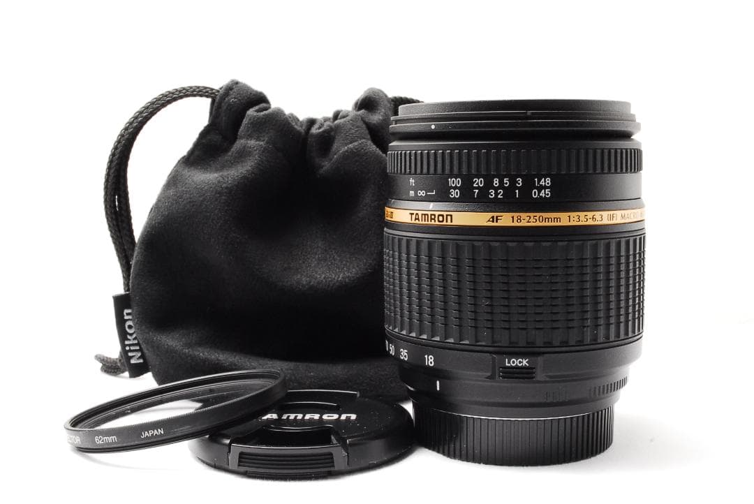 美品❤️TAMRON AF 18-250mm f3.5-6.3 ニコンFマウント