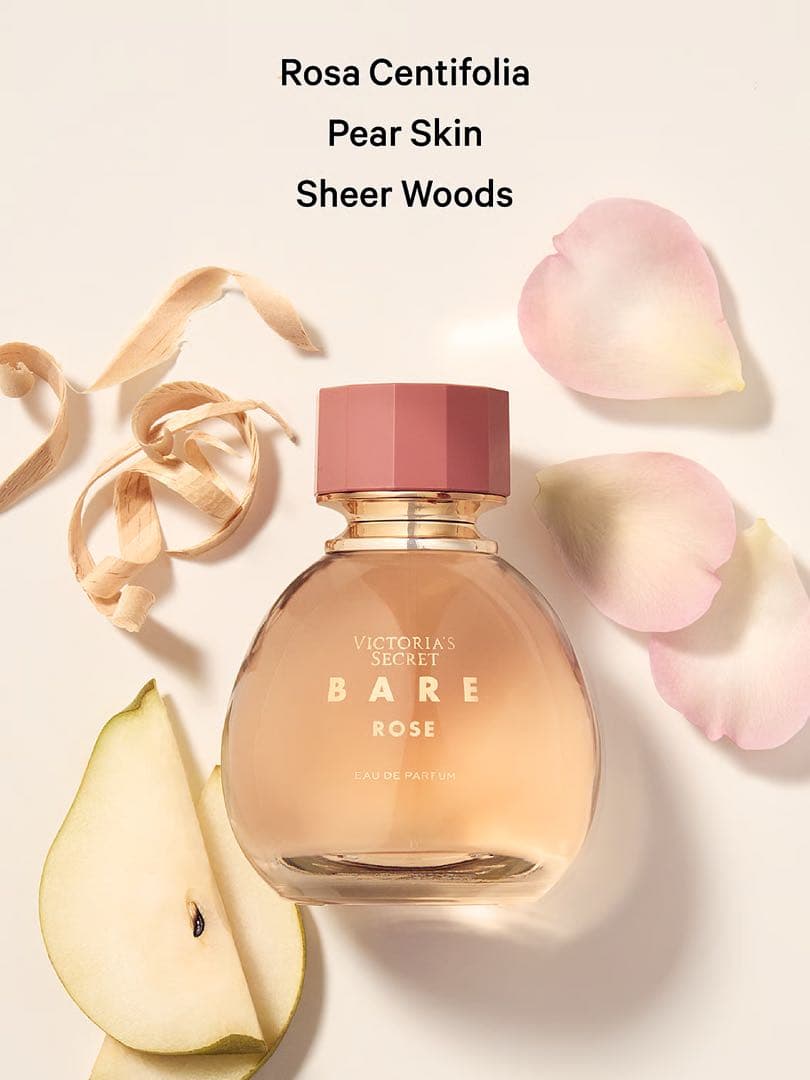 【Victoria's Secret】 BARE ROSE 香水 50mL