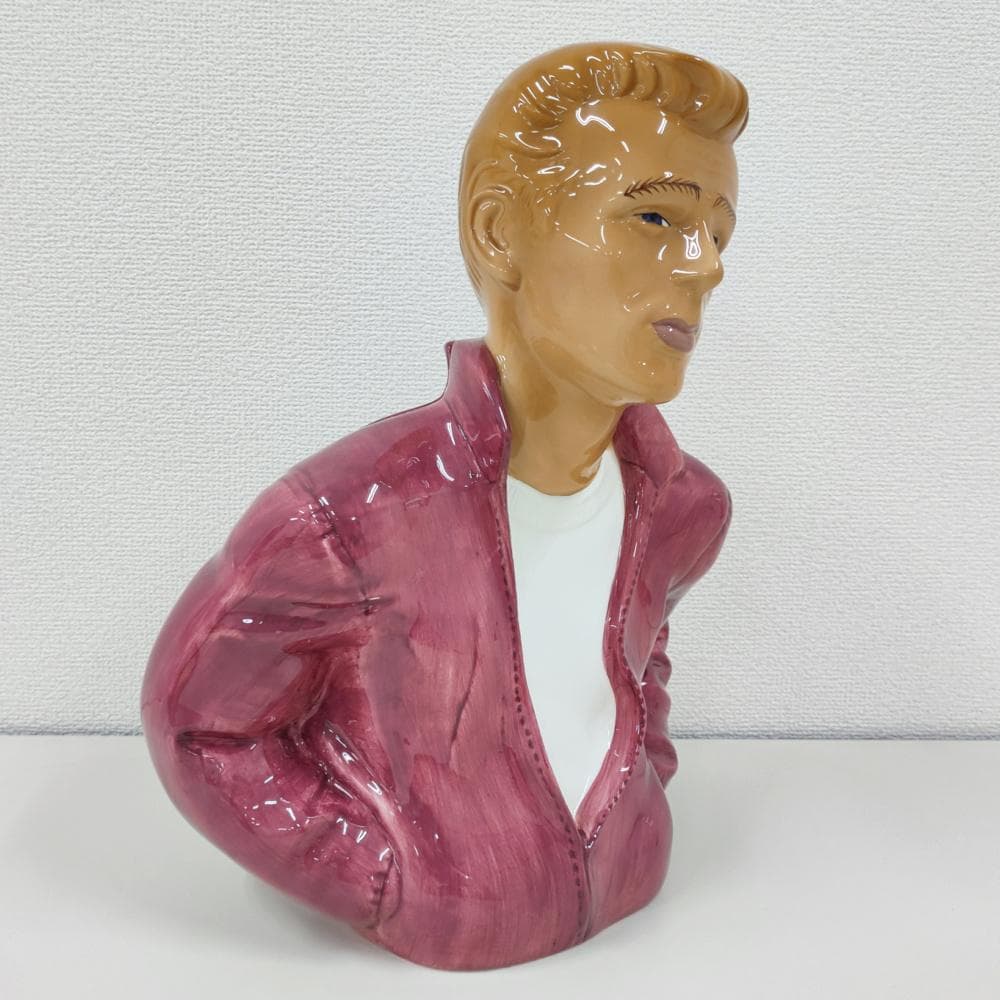 ジェームズ・ディーン　James Dean　陶器製小物入れ　CLAY ART
