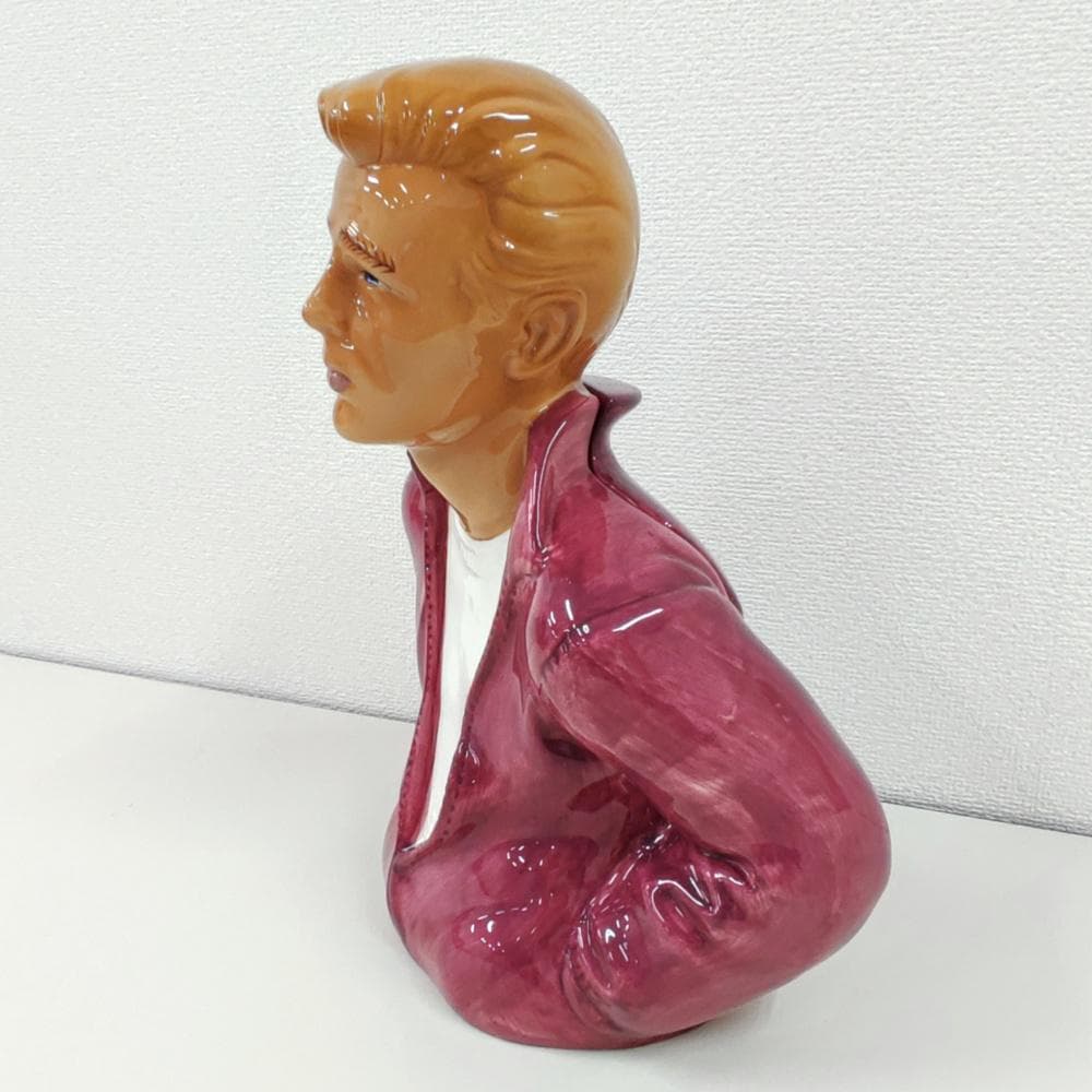ジェームズ・ディーン　James Dean　陶器製小物入れ　CLAY ART