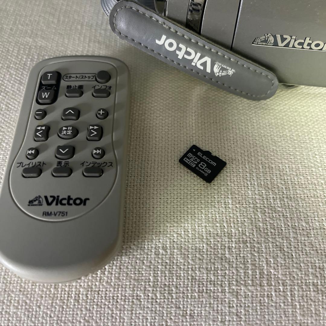 【美品】Victor ビデオカメラ GZ-MG840-S Everio ビクター