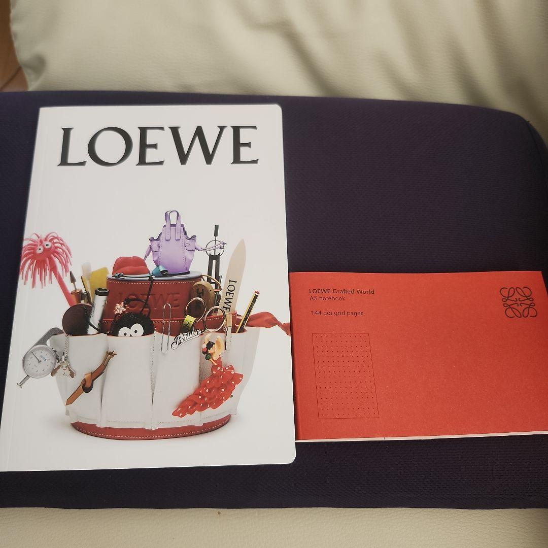 LOEWE クラフテッド・ワールド展限定 ノートブック A5 144ページ
