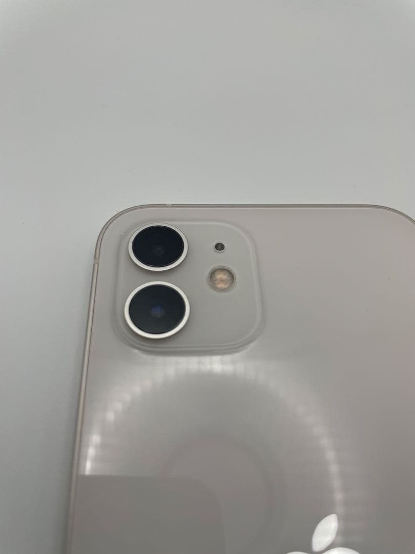 美品 iPhone12 128GB ホワイト SIMフリー バッテリー100%