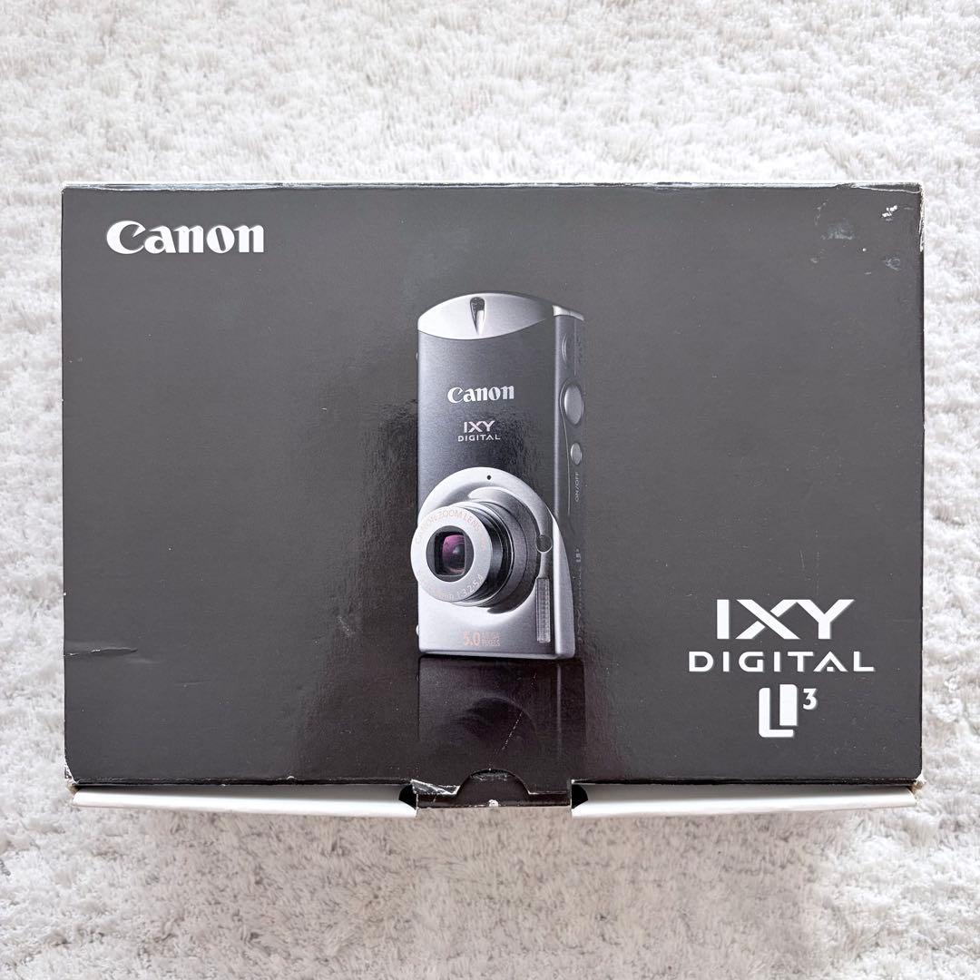 【動作確認済】Canon キャノン IXY DIGITAL L3 レトロコンデジ