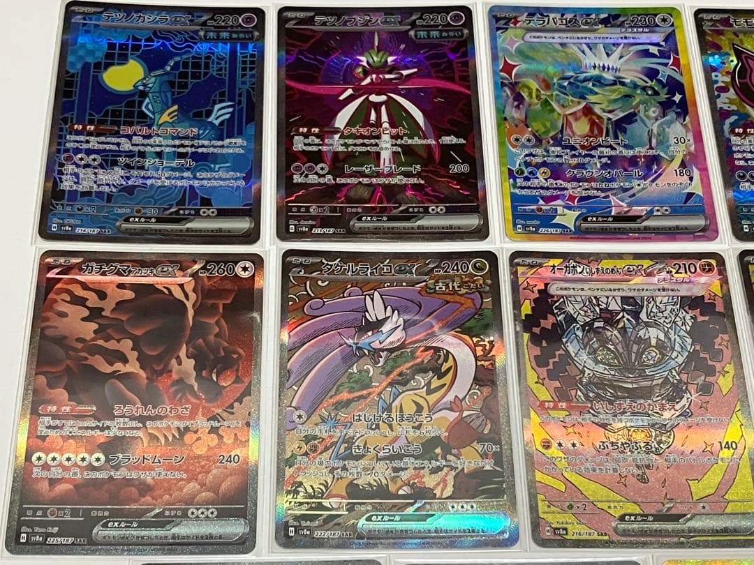 テラスタルフェスex ドラパルト タケルライコウネルミナモ他 SAR SR UR
