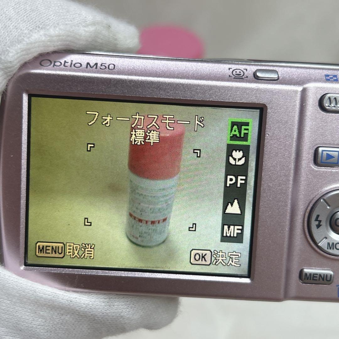 ✨美品✨ PENTAX Optio M50 ピンク