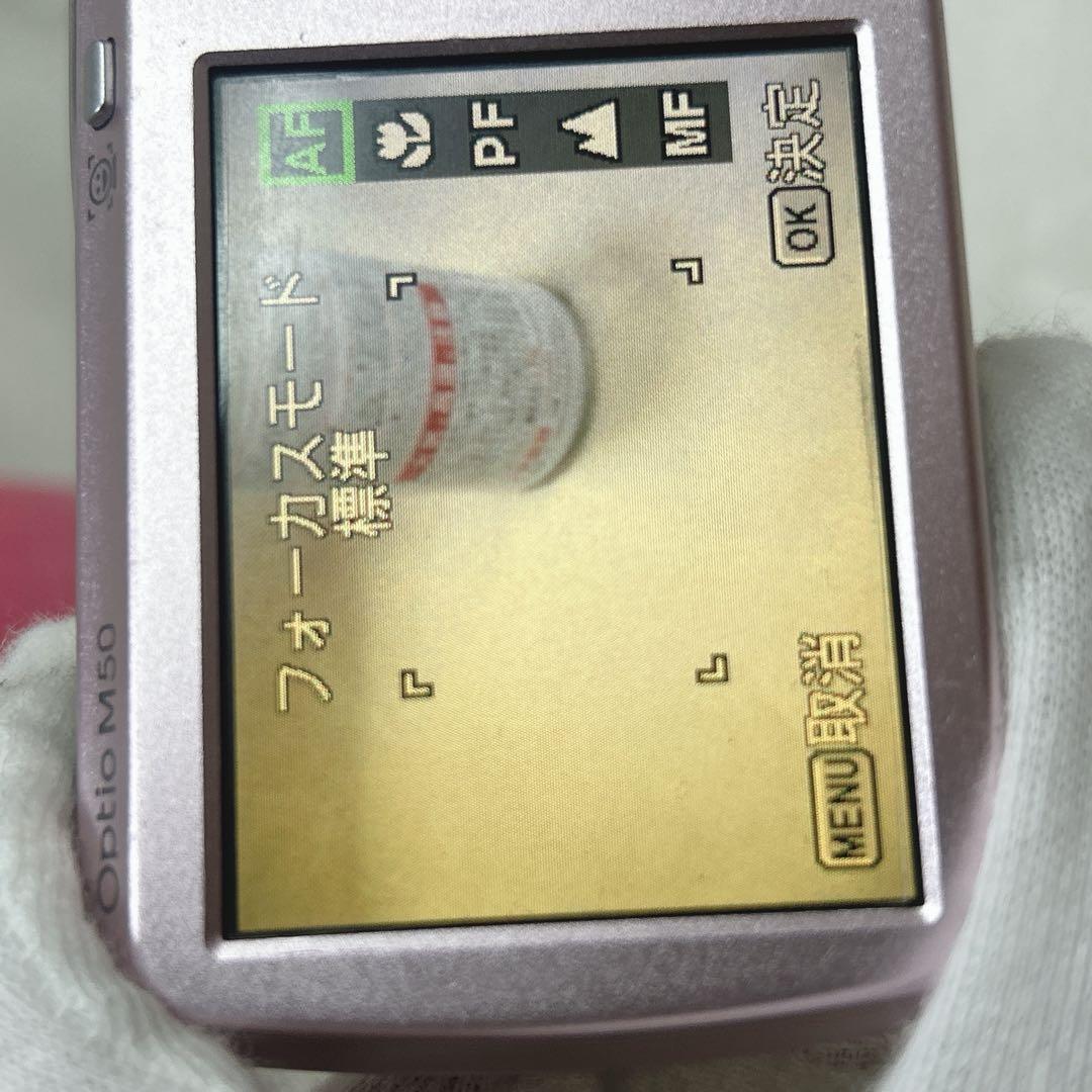 ✨美品✨ PENTAX Optio M50 ピンク