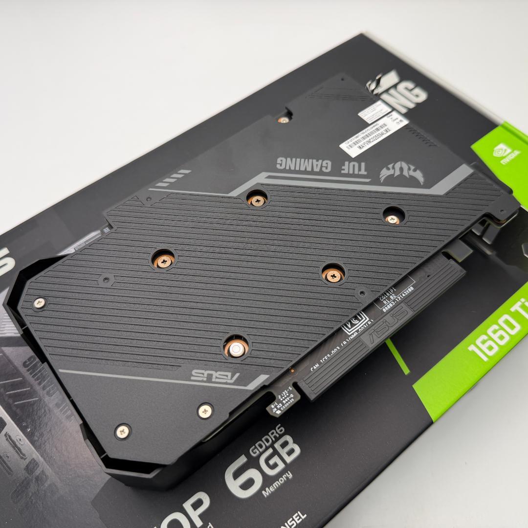 ①ASUS TUF-GTX1660TI-T6G-EVO-GAMING グラボ