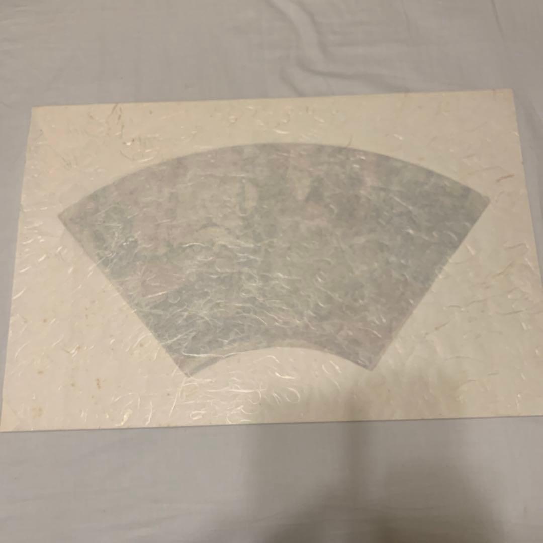 扇形図　春宵一刻值千金