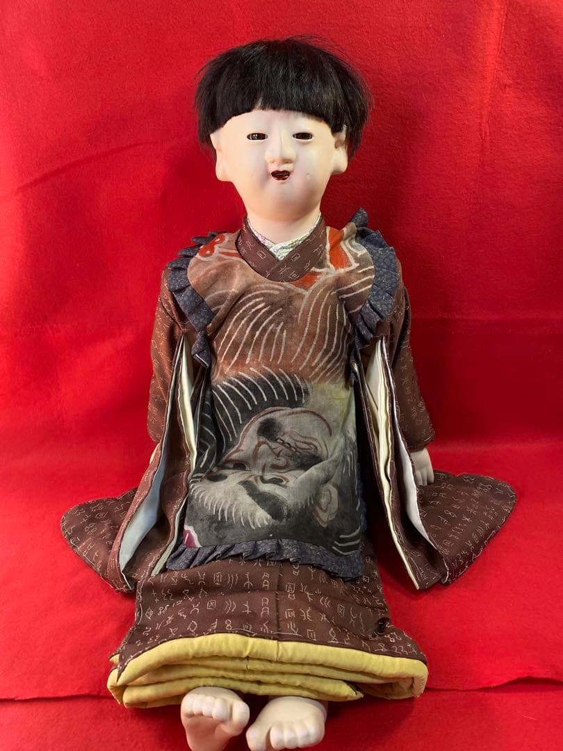 市松人形　男の子、ハンドメイド