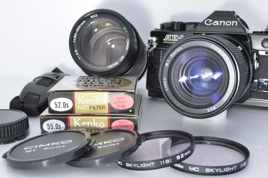 【美品】Canon キャノン AE-1 PROGRAM フィルムカメラ【完動品】