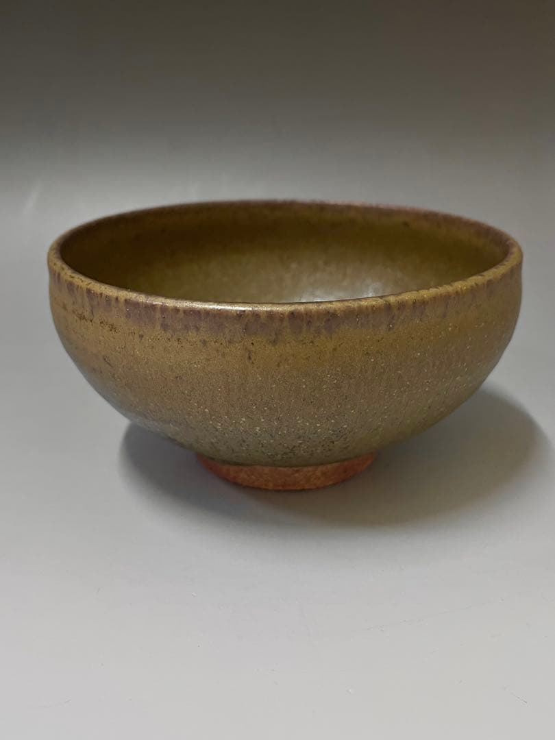 E385 会津本郷宗像窯　七代目宗像亮一　茶碗　茶器　茶道具　貴重　共箱付