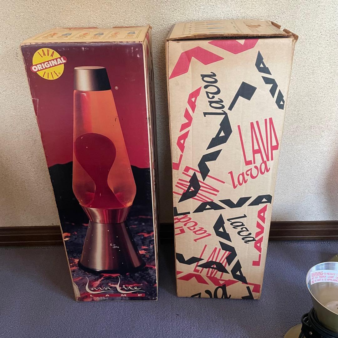 ◽️LAVA lite◽️アンティーク家電　アメリカ雑貨　イエローリキッド
