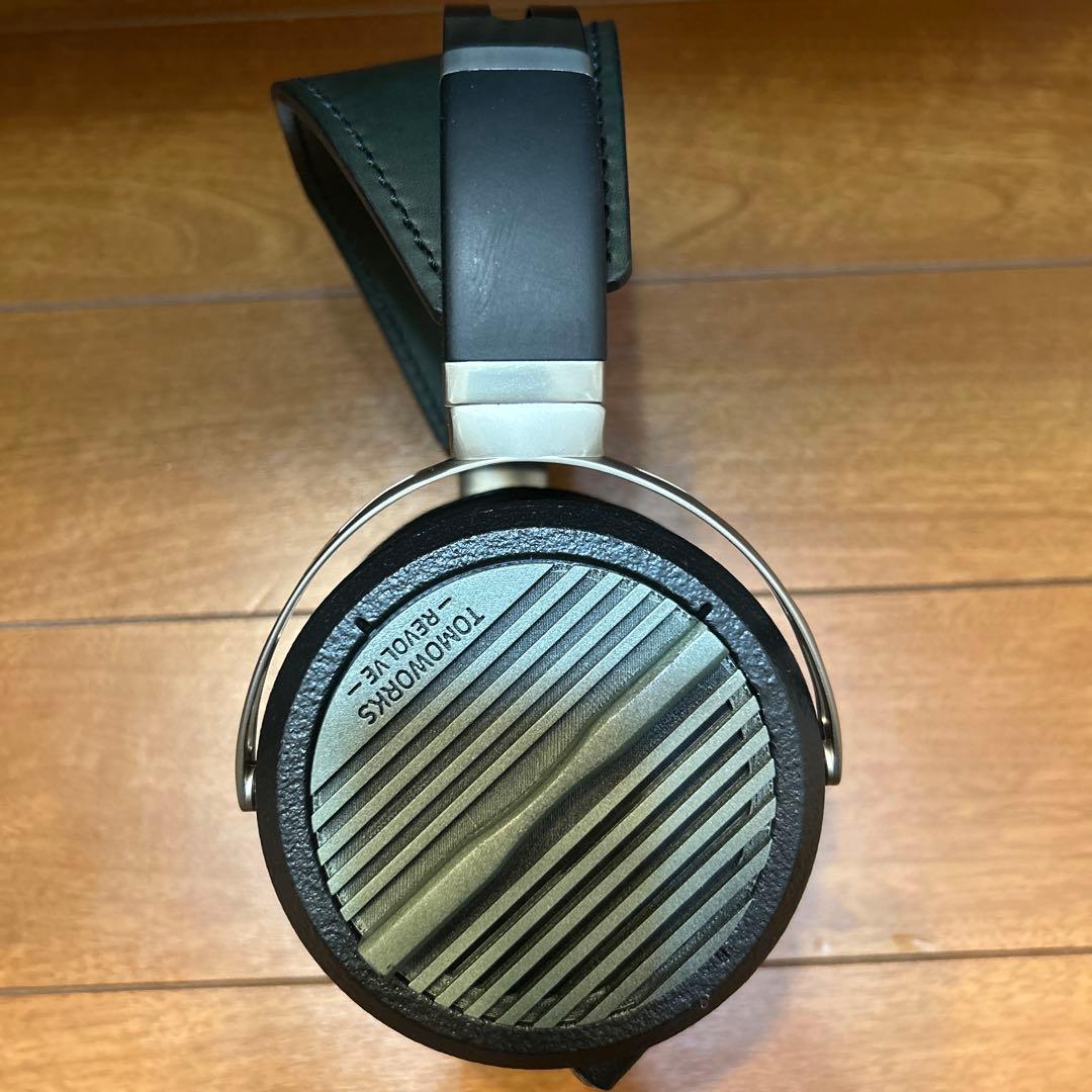 TOMOWORKS REVOLVE ヘッドホン グリーンレザー 特別仕様