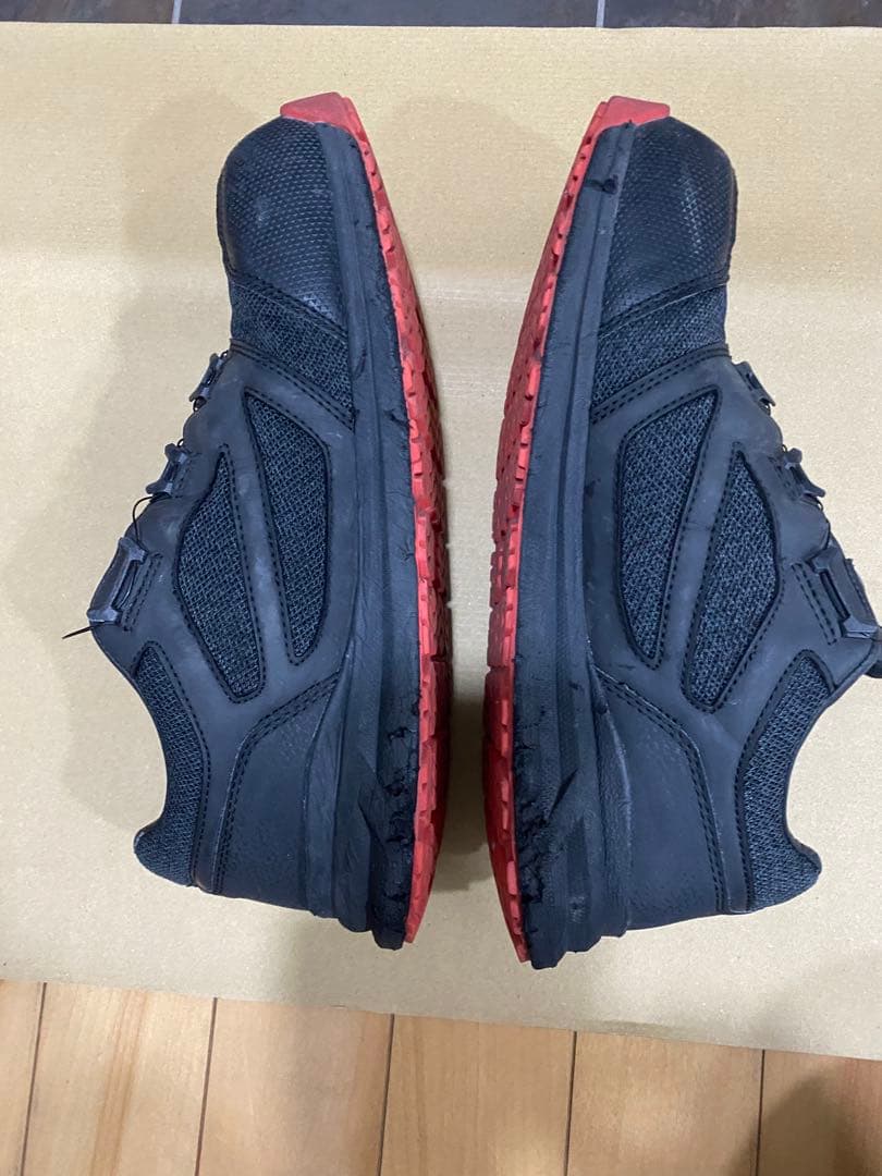 Mizuno 安全靴 ブラック/レッド