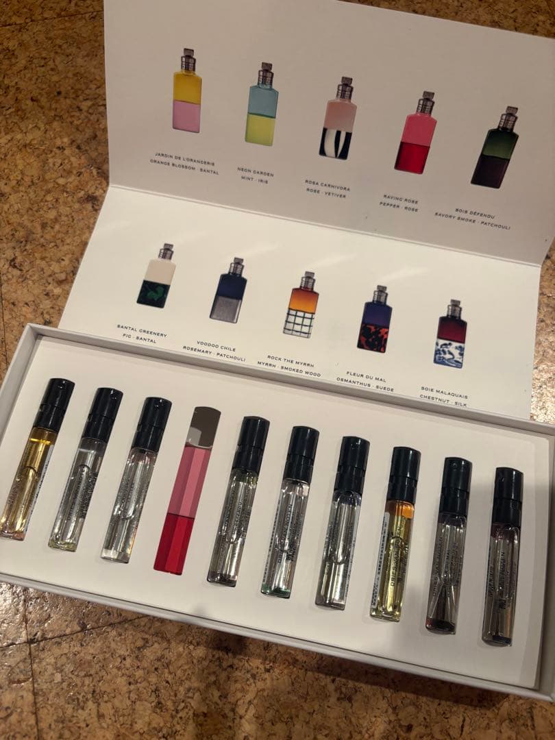 【ほぼ新品】Dries Van Noten Discovery set 9本