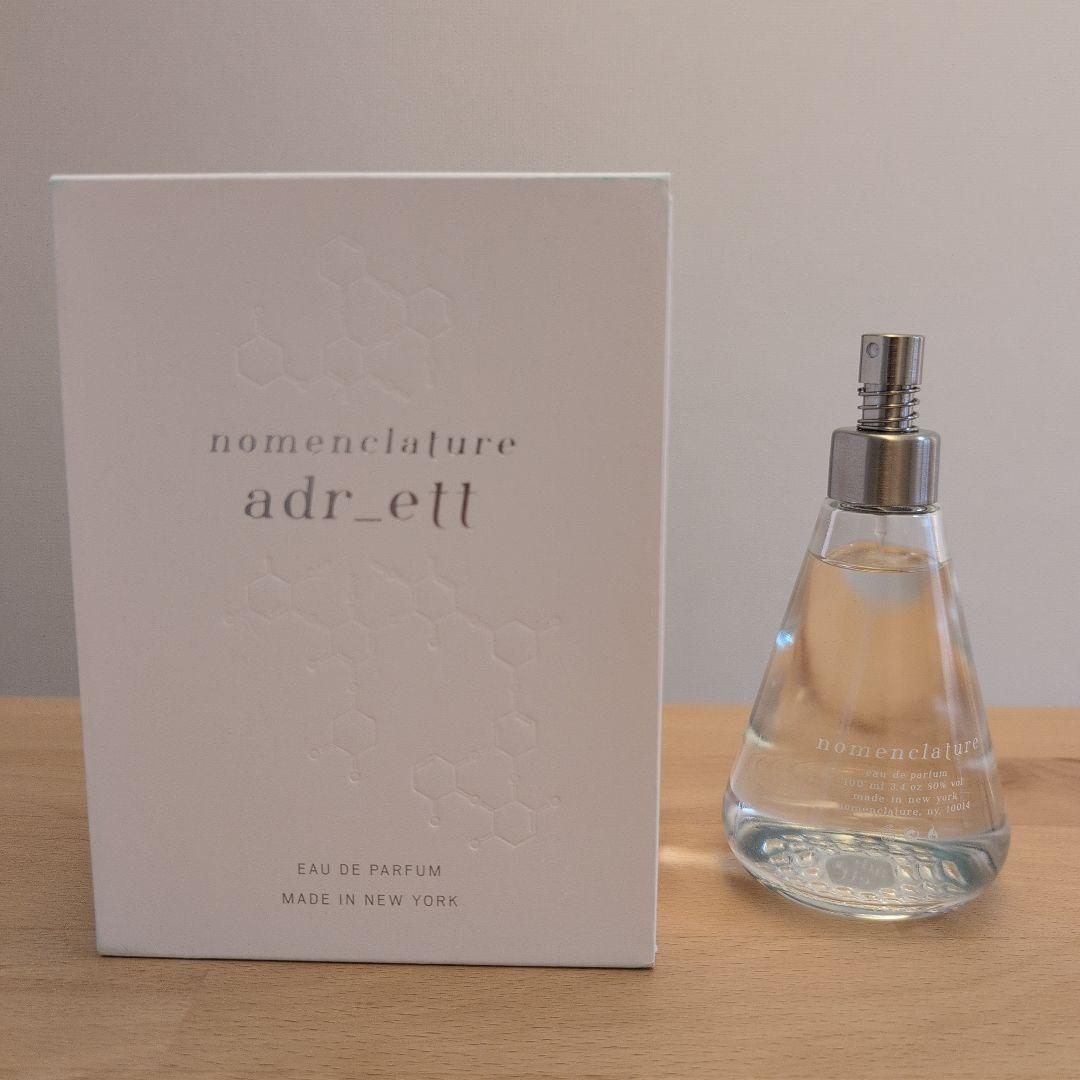 nomenclature adr_ett アデレット 100ml 箱付き