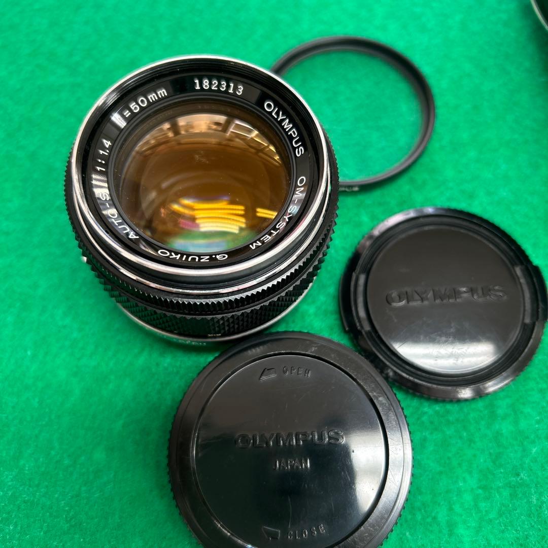 【完動品】OLYMPUS OM10 ブラック+ 標準レンズ