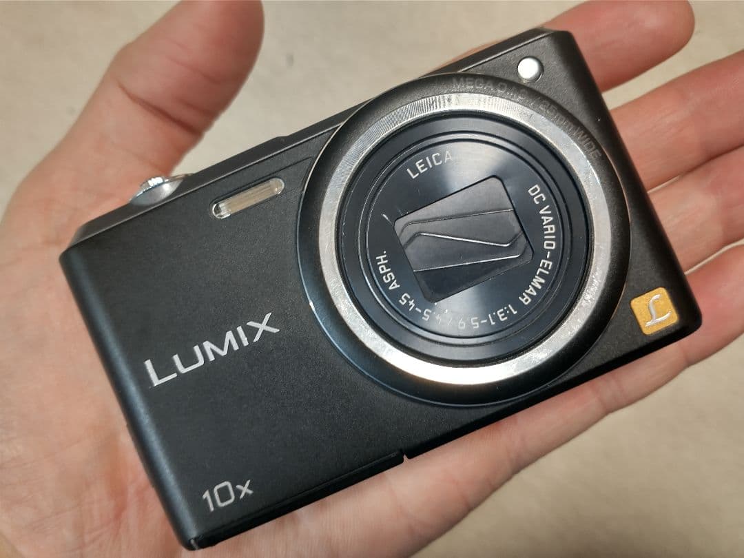 [動作品] LUMIX DMC-SZ3 ブラック パナソニック オールドコンデジ
