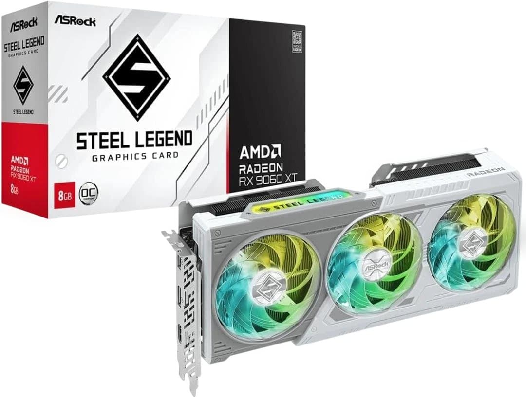（新品未開封）ASRock SteelLegend 9060 XT 8GB OC