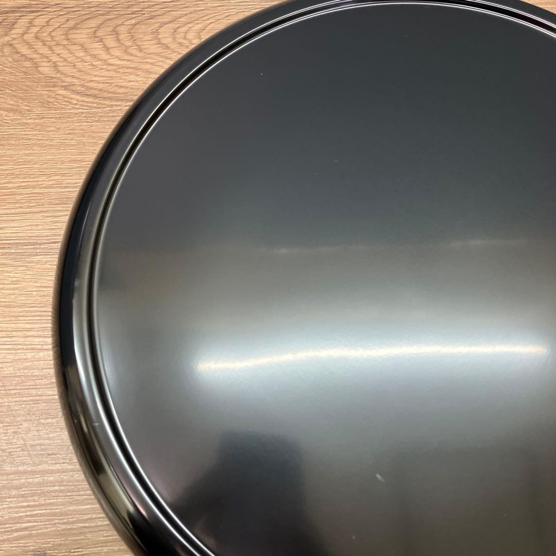 D-5 美品 高級 漆器 螺鈿細工 八卦 はっけ 模様 菓子盆 飾り盆 箱付き