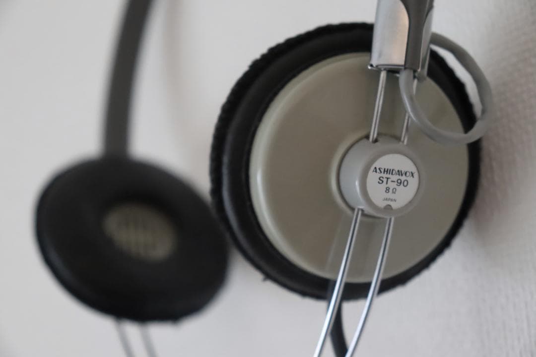 【希少品】ASHIDAVOX ST-90 8Ωモデル 音楽用有線ヘッドホン