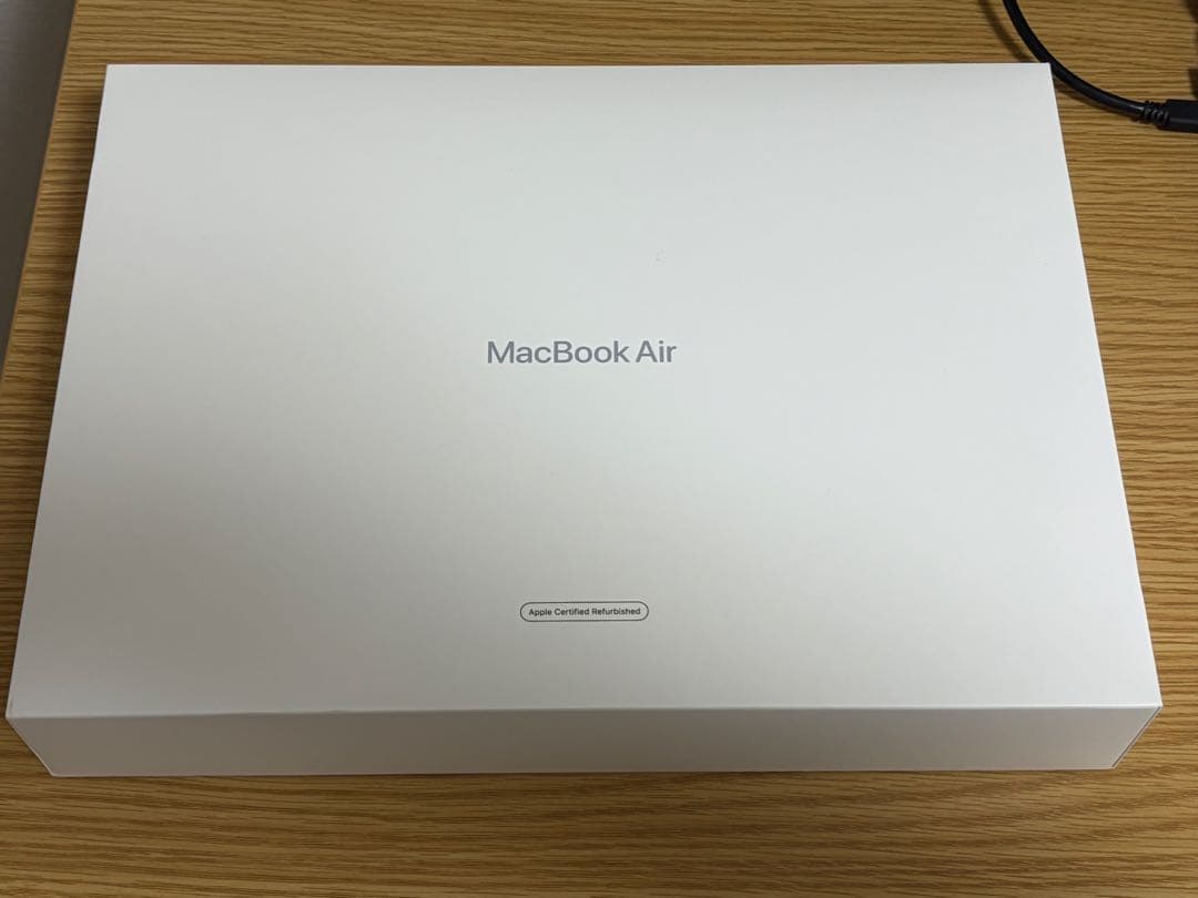 M2 MacBook Air 2022 メモリ8GB SSD 512GB