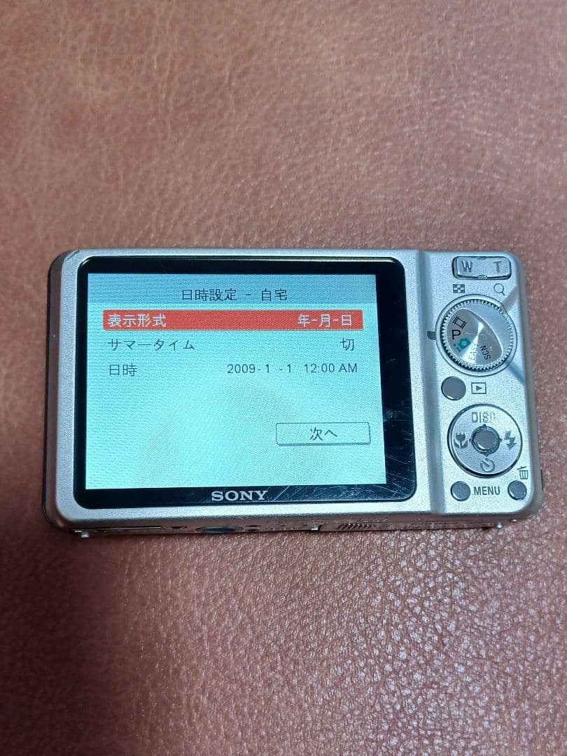 SONY Cyber-shot 12.1MP コンパクトデジタルカメラ