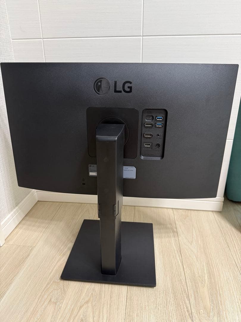 【超美品】LG 24QP750-B 液晶モニター本体　WQHD プチプチ梱包