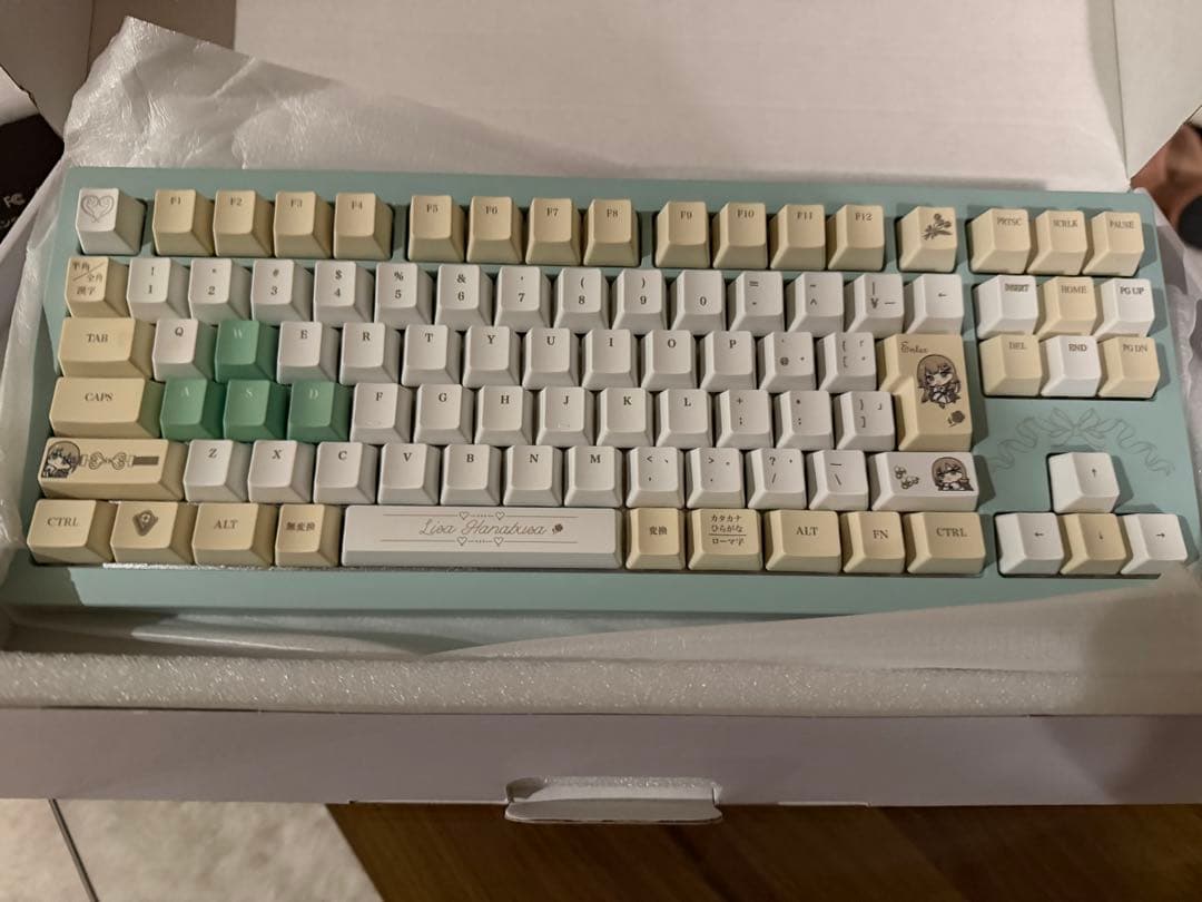 ぶいすぽキーボード 英リサ