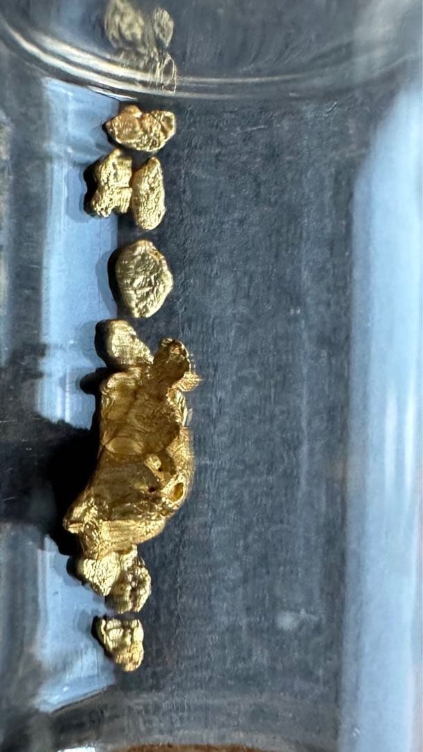 砂金　自然金
