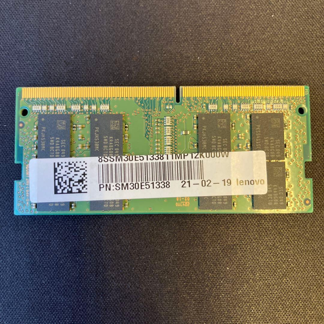Samsung 16GB DDR4メモリ