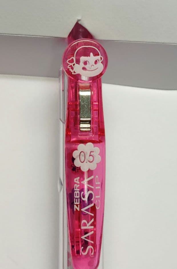ペコちゃん サラサクリップ ボールペン 不二家　ゼブラ　6本セット