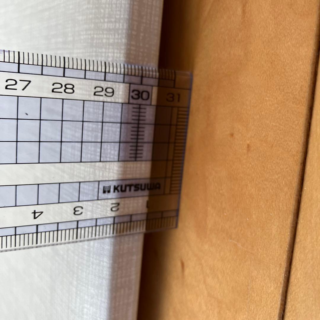 リクシル　まる洗いカウンター　ファブリック調ホワイト　90cm