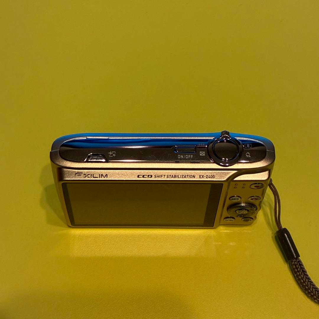 【動作確認済】CASIOカシオ EXILIM EX-Z400 シルバー