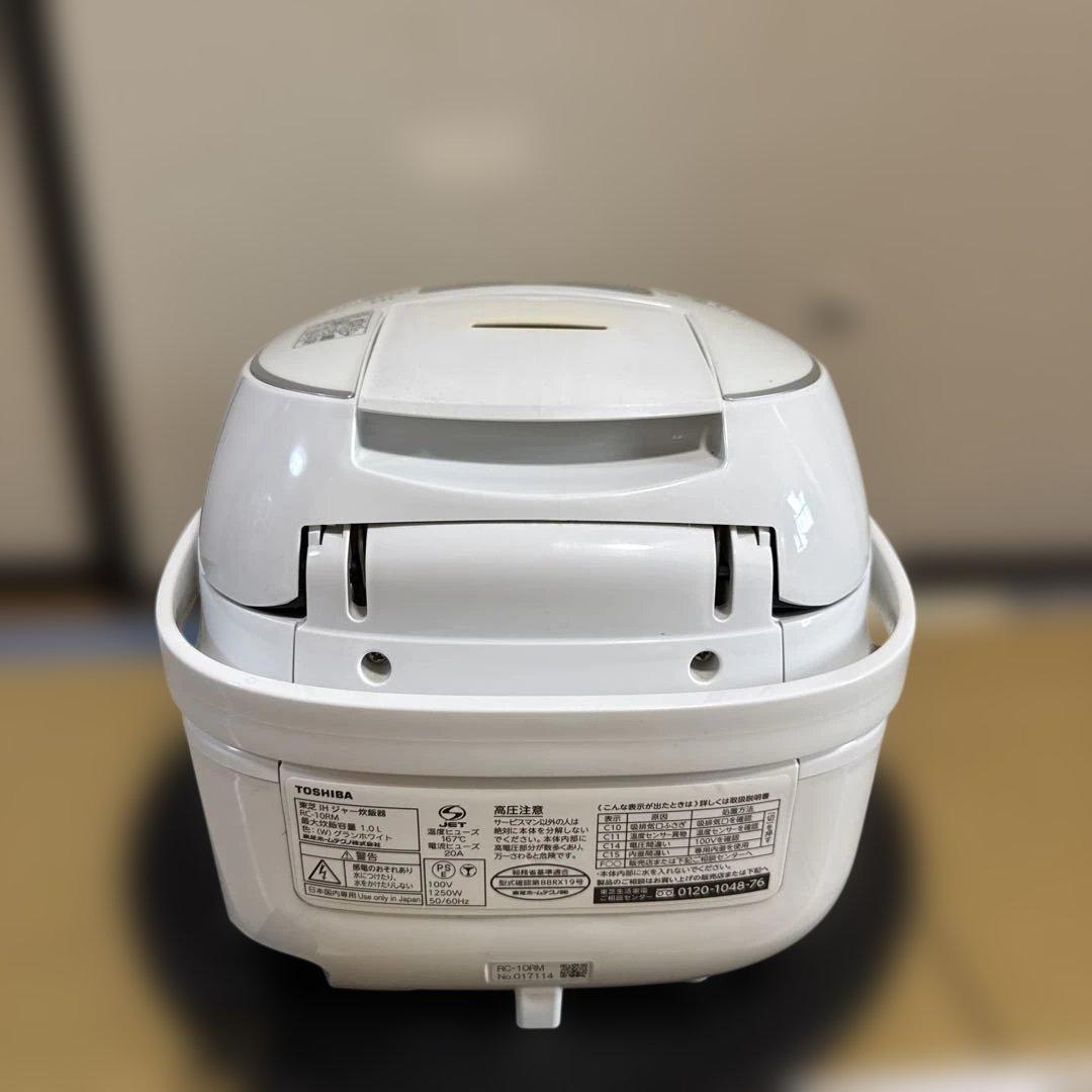 TOSHIBA RC-10RM-W IH炊飯器