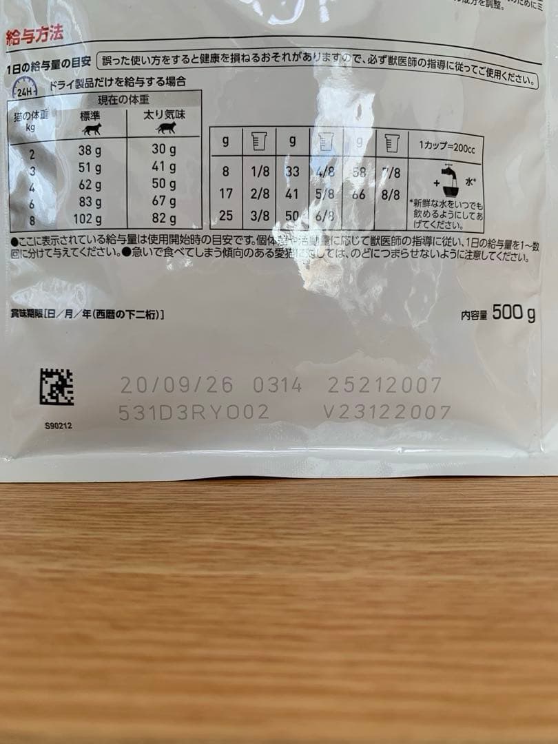  CANIN ニュータードケア 500g×3袋【未開封】