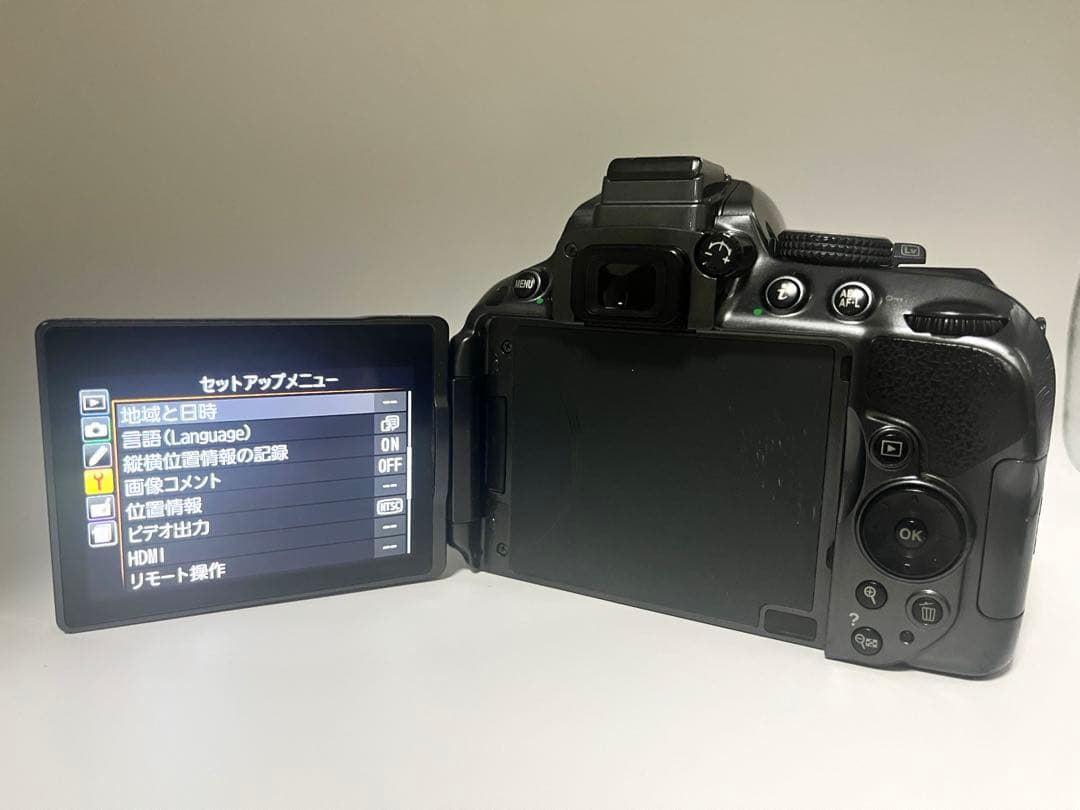 【訳あり】希少グレー Nikon D5300 デジタル一眼レフカメラ ボディ