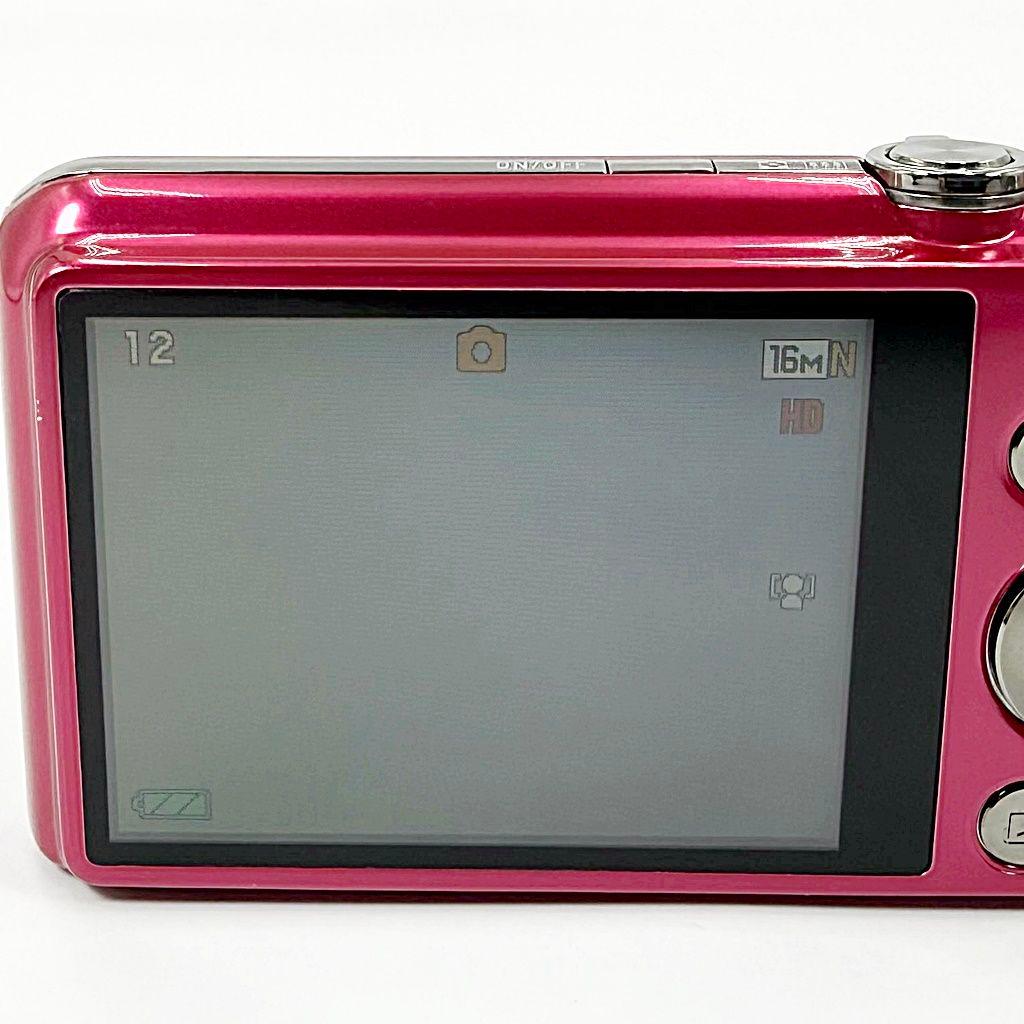 カシオ CASIO EXILIM EX-ZS20 レッド コンデジ カメラ 中古