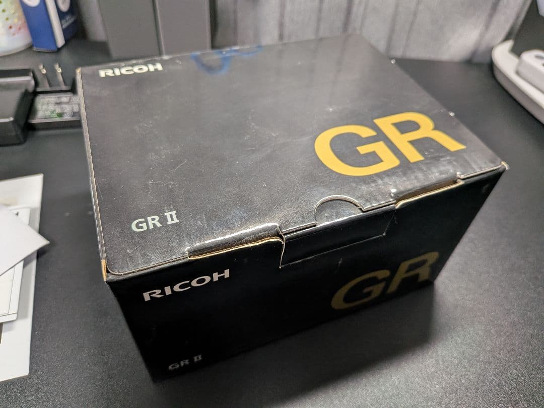 【1276ショット】RICOH GR II 付属品•箱付