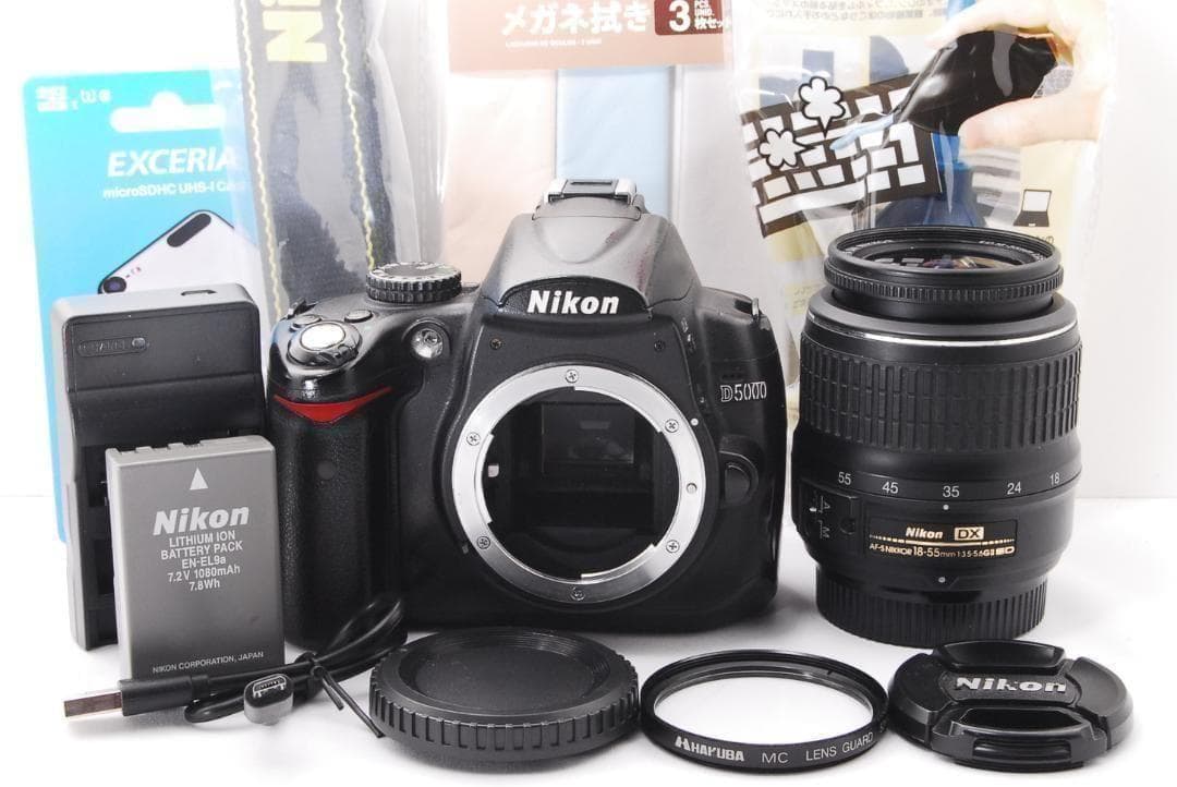Nikon D5000 一眼レフカメラ シングルレンズ スマホ転送 ニコン