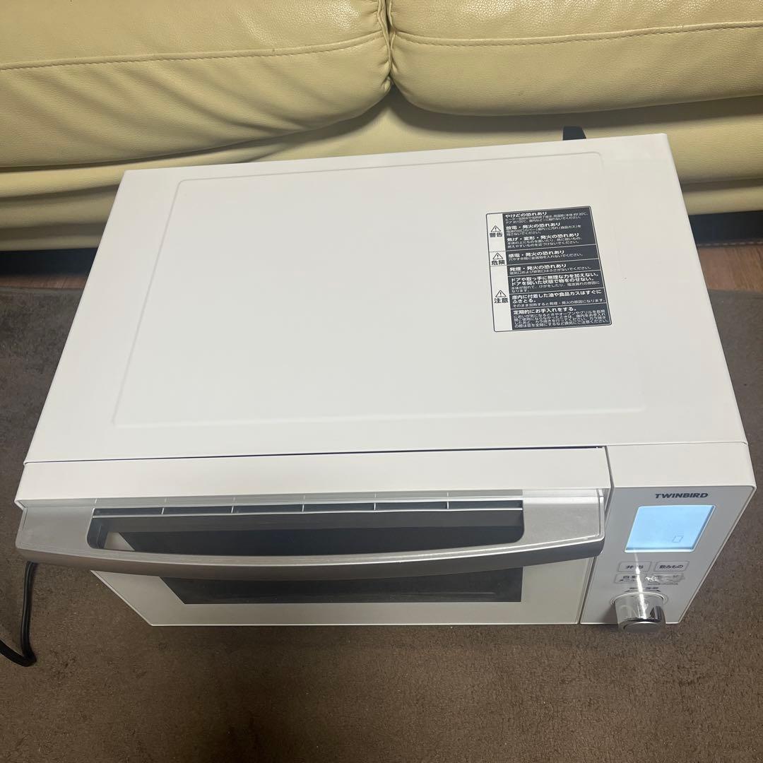 ◇送料込！2019年製 TWINBIRD フラットオーブンレンジ DR-E861